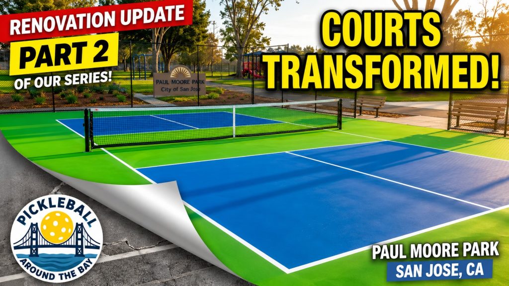 Paul Moore Park Pickleball Court Renovation