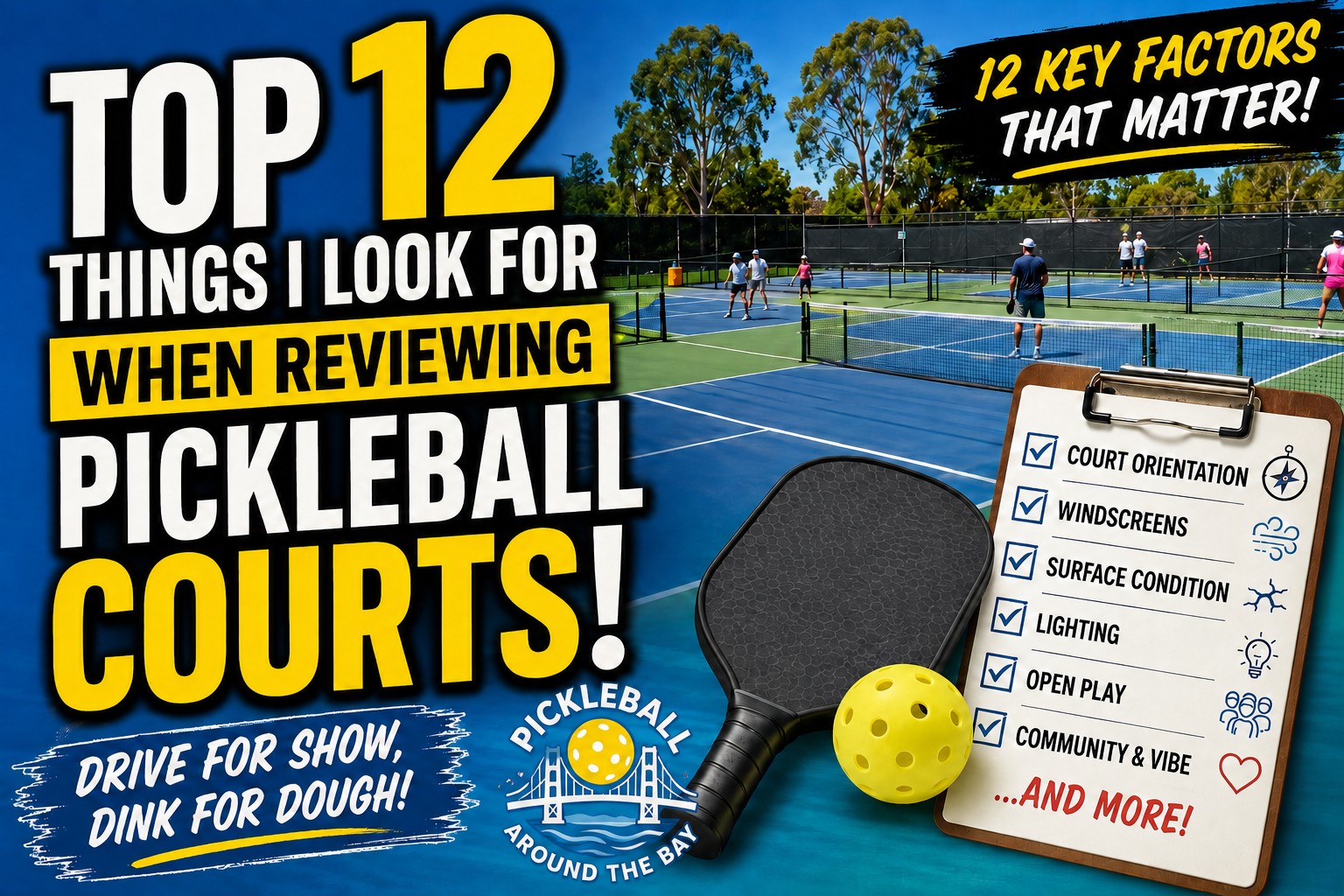 Top 12 Things To Look For in A Court