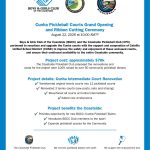 Cunha Pickleball Courts Grand Opening in Half Moon Bay!